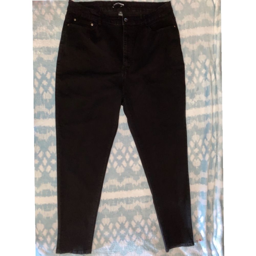 Solid Black Jeans